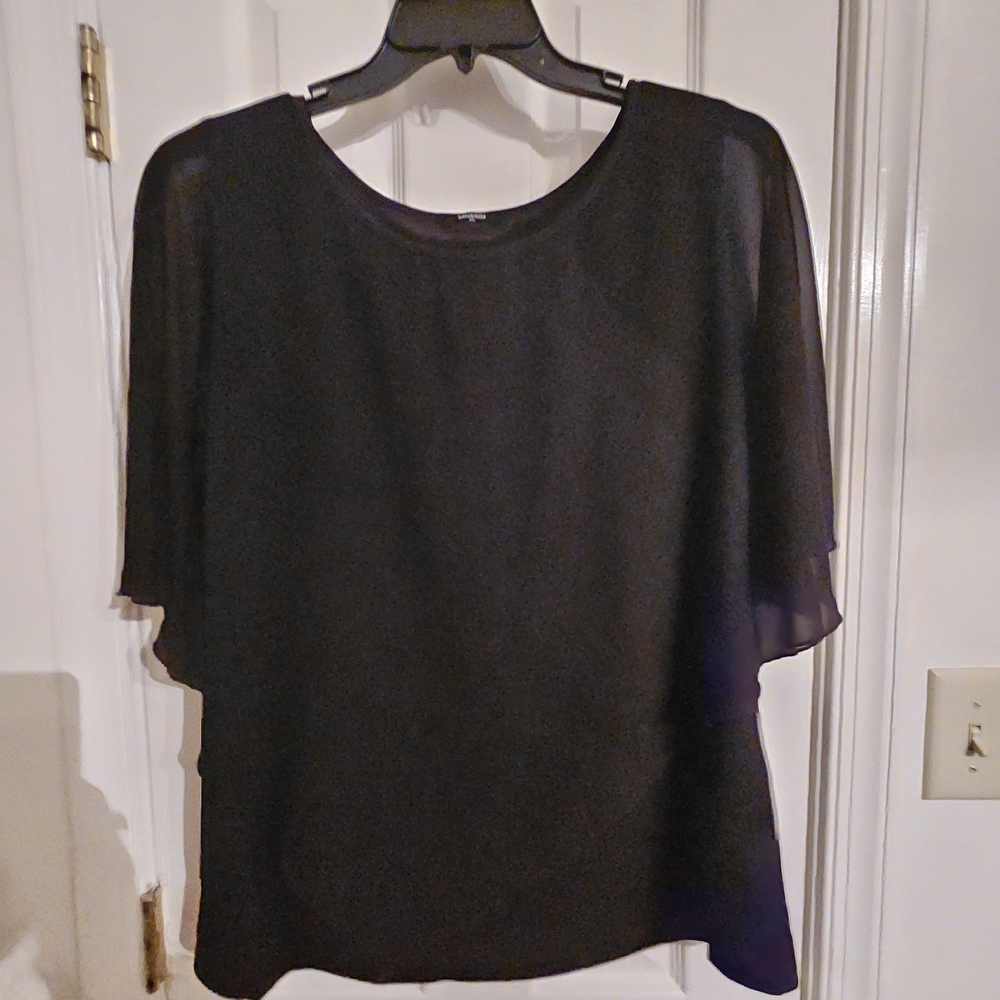 Elegant Black Women's Top